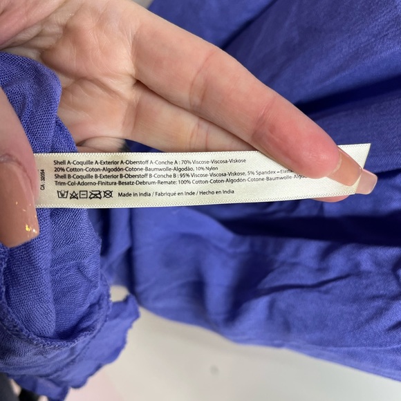 Free People Adella Maxi Slip Sapphire Periwinkle - Picture 6 of 9